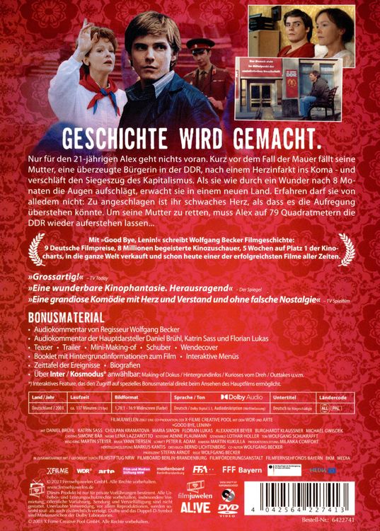 Produktbild: Good Bye, Lenin! (Filmjuwelen)