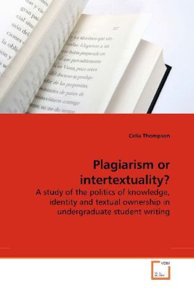 Produktbild: Thompson, C: Plagiarism or intertextuality?
