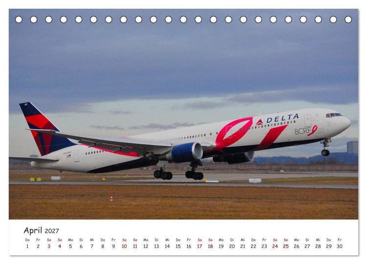 Produktbild: Besondere Flugzeugtypen (Tischkalender 2027 DIN A5 quer), CALVENDO Monatskalender