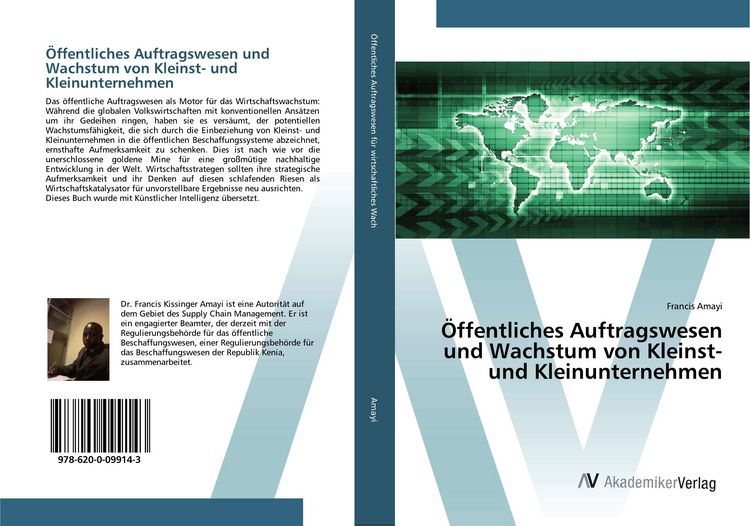 Produktbild: &Ouml;ffentliches Auftragswesen und Wachstum von Kleinst- und Kleinunternehmen