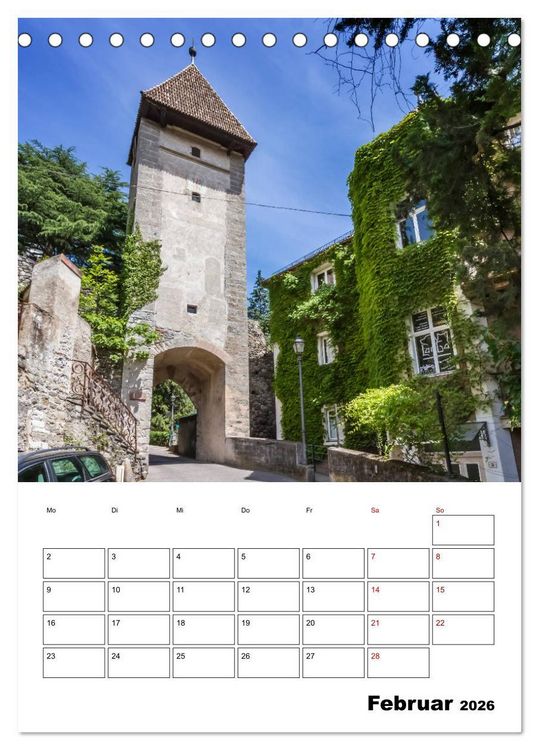 Produktbild: MERAN Terminplaner (Tischkalender 2026 DIN A5 hoch), CALVENDO Monatskalender