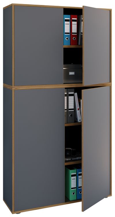 Produktbild: B&uuml;roschrank Aktenschrank Sideboard Salia 5fach