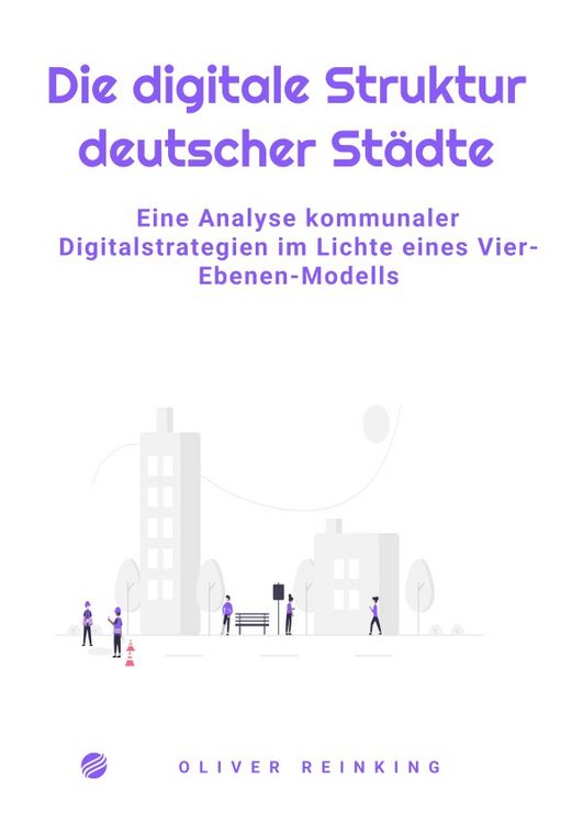 Produktbild: Die digitale Struktur deutscher St&auml;dte