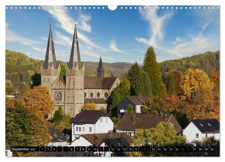 Produktbild: Rhein-Sieg-Kreis - Perle im Rheinland (Wandkalender 2027 DIN A3 quer), CALVENDO Monatskalender