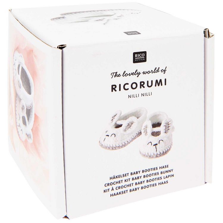Produktbild: Ricorumi H&auml;kelset "Baby Booties" Hase
