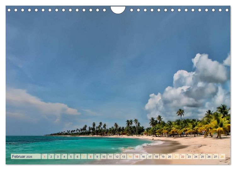 Produktbild: Kalender - selbst gestalten, Fotos selbst einkleben (Wandkalender 2026 DIN A4 quer), CALVENDO Monatskalender