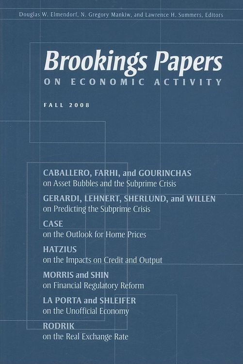 Produktbild: Brookings Papers On Economic a