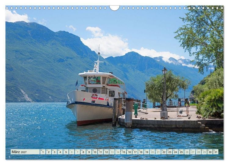 Produktbild: Gardasee - Perle Italiens (Wandkalender 2027 DIN A3 quer), CALVENDO Monatskalender