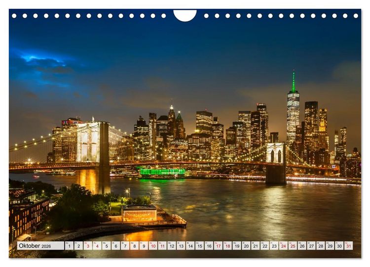 Produktbild: Faszination USA - Eine Reise durch Stadt und Natur (Wandkalender 2026 DIN A4 quer), CALVENDO Monatskalender