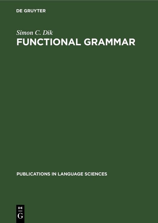 Produktbild: Functional Grammar