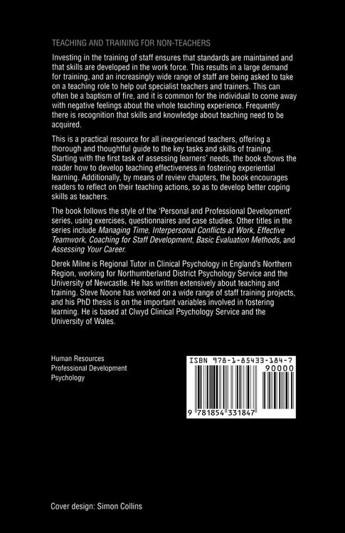 Produktbild: Milne: Teaching Training for Non-Teachers