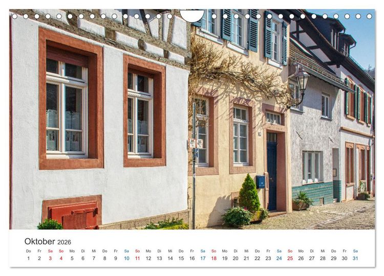 Produktbild: Weinheim - Eine Perle an der Bergstra&szlig;e (Wandkalender 2026 DIN A4 quer), CALVENDO Monatskalender