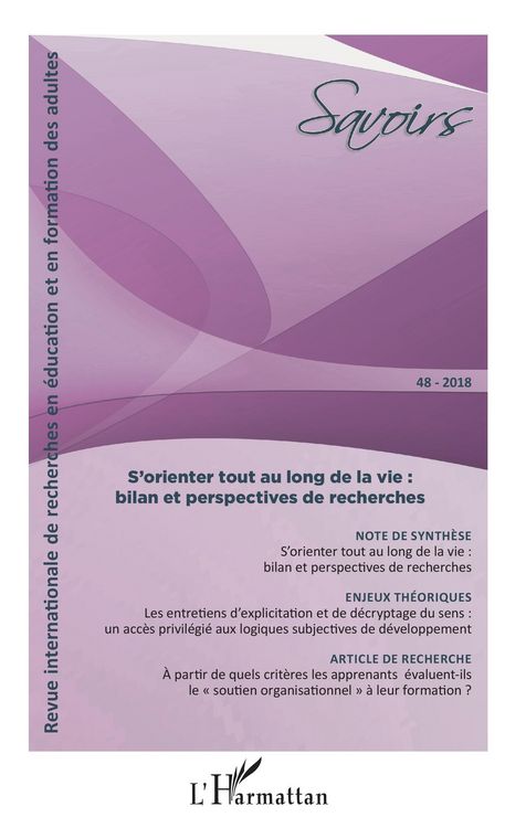 Produktbild: S'orienter tout au long de la vie : bilan et perspectives de recherches