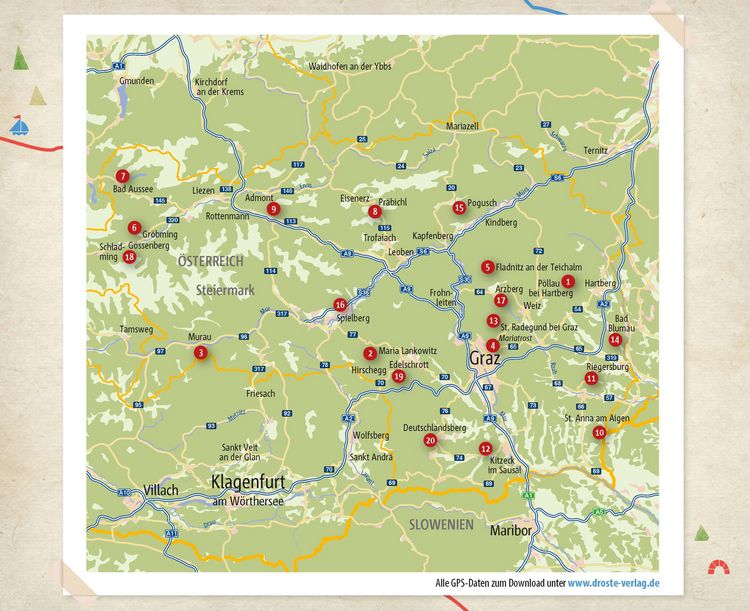 Produktbild: Steiermark. Wandern f&uuml;r die Seele