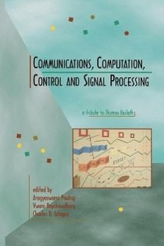 Produktbild: Communications, Computation, Control, and Signal Processing