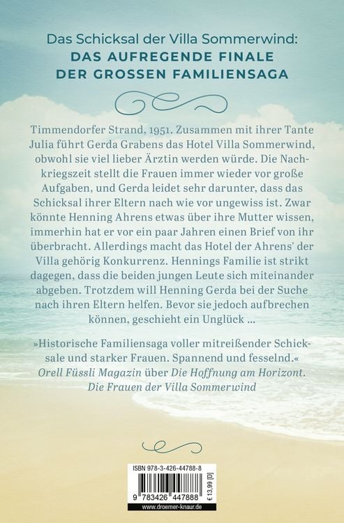 Produktbild: Die Frauen der Villa Sommerwind. Die Liebe am Horizont
