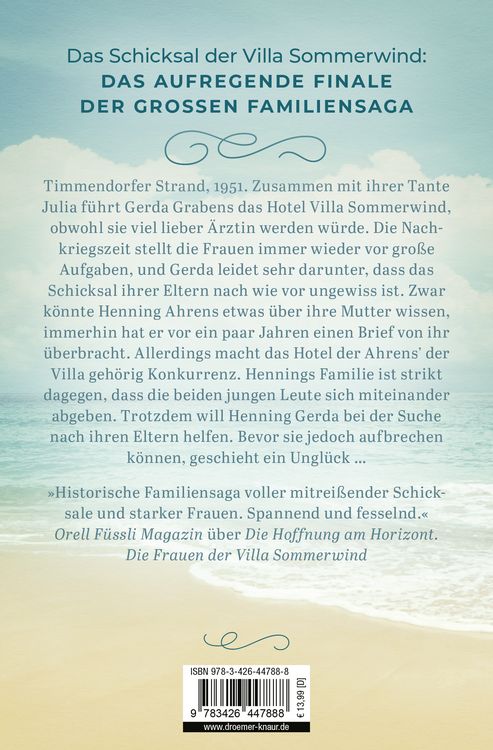Produktbild: Die Frauen der Villa Sommerwind. Die Liebe am Horizont