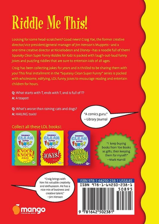 Produktbild: Squeaky Clean Super Funny Riddles for Kidz