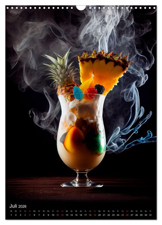 Produktbild: Cocktails - Bew&auml;hrter Genuss neu interpretiert (Wandkalender 2026 DIN A3 hoch), CALVENDO Monatskalender