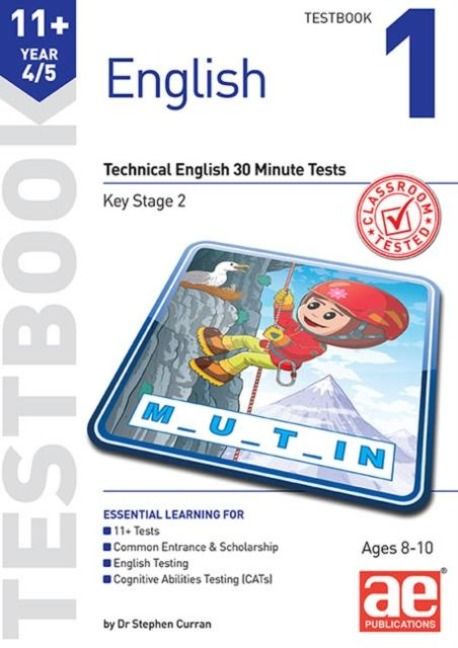 Produktbild: 11+ English Year 4/5 Testbook 1