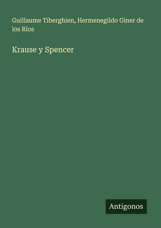 Produktbild: Krause y Spencer