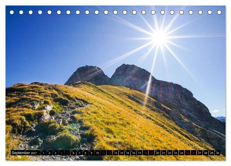 Produktbild: Wundersch&ouml;nes Lechtal (Tischkalender 2027 DIN A5 quer), CALVENDO Monatskalender