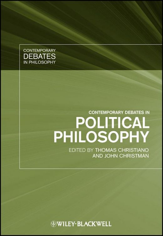 Produktbild: Contemporary Debates in Political Philosophy