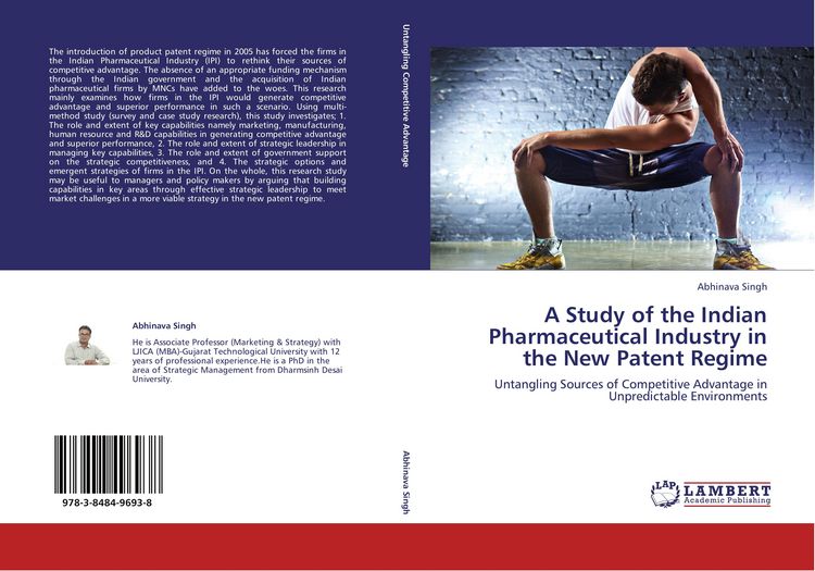 Produktbild: A Study of the Indian Pharmaceutical Industry in the New Patent Regime