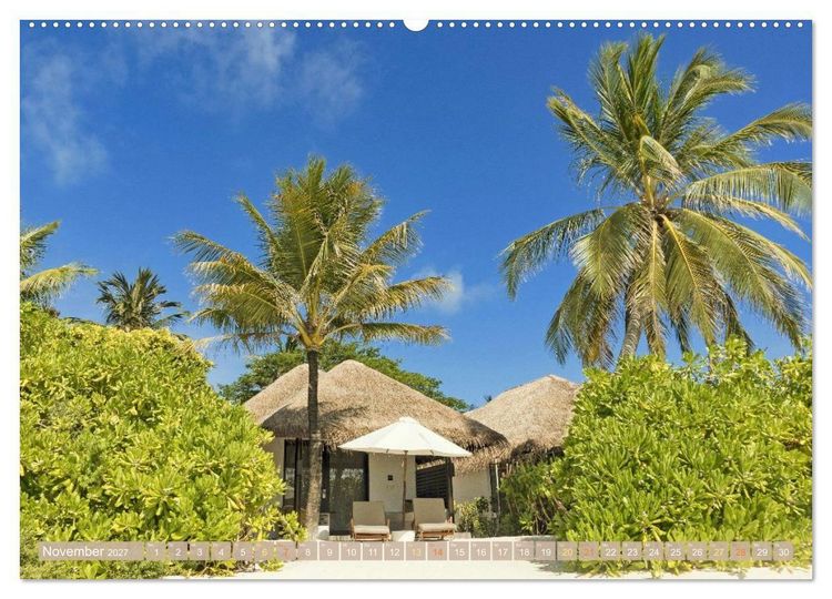 Produktbild: Reif f&uuml;r die Insel: Fernweh & Traumziele (hochwertiger Premium Wandkalender 2027 DIN A2 quer), Kunstdruck in Hochglanz
