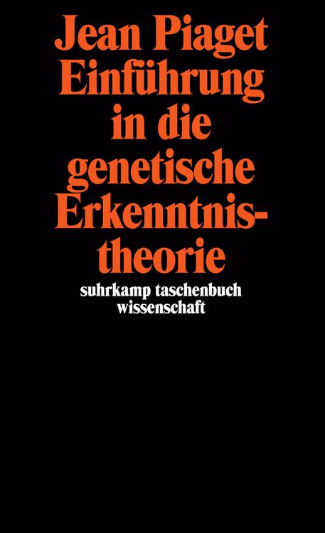 Produktbild: Einf&uuml;hrung in die genetische Erkenntnistheorie