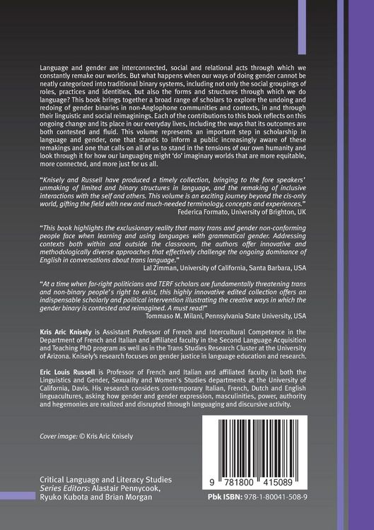 Produktbild: Redoing Linguistic Worlds