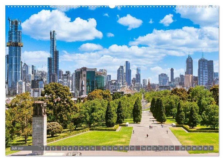 Produktbild: Australien - Metropolen &bull; Outback &bull; Regenwald &bull; Koalas (hochwertiger Premium Wandkalender 2027 DIN A2 quer), Kunstdruck in Hochglanz