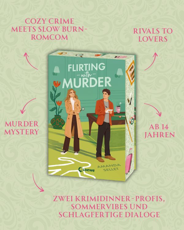 Produktbild: Flirting With Murder (Hearts & Crime, Band 1)