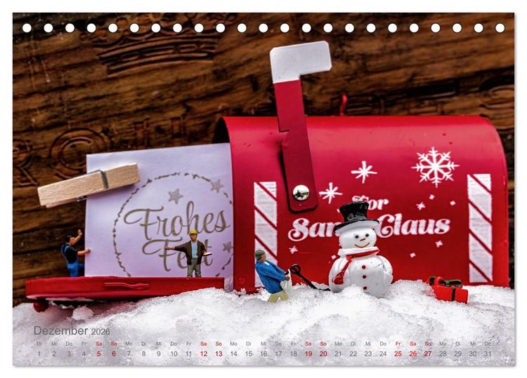 Produktbild: Mini trifft Maxi - Wenn Kleine gro&szlig; rauskommen (Tischkalender 2026 DIN A5 quer), CALVENDO Monatskalender