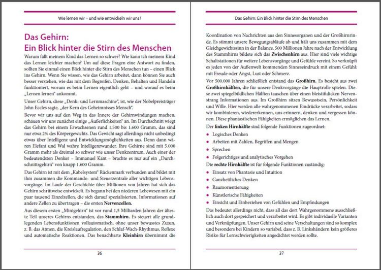 Produktbild: Auch das Lernen kann man lernen
