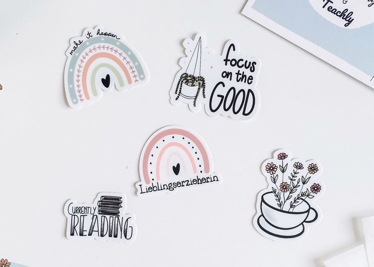 Produktbild: Teachly Sticker-Bundle, Lieblingserzieherin, 5er Set