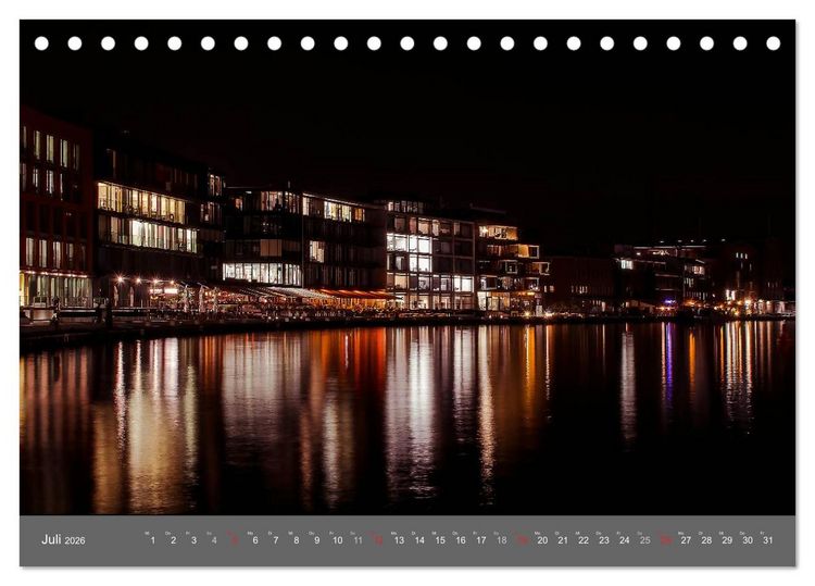 Produktbild: Leuchtendes M&uuml;nster 2026 - die Metropole Westfalens (Tischkalender 2026 DIN A5 quer), CALVENDO Monatskalender