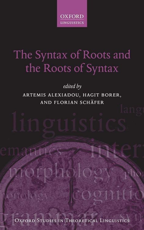 Produktbild: Syntax of Roots and the Roots of Syntax