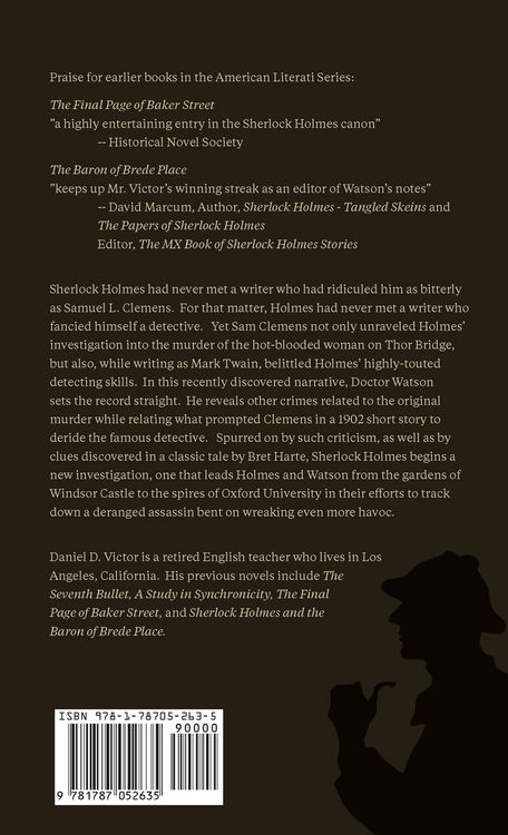 Produktbild: Seventeen Minutes to Baker Street (Sherlock Holmes and the American Literati Book 3)