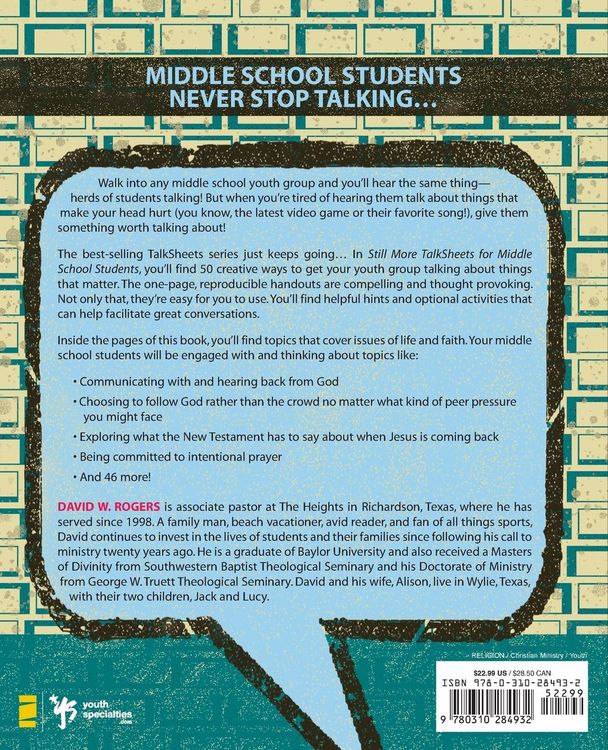 Produktbild: The Still More Middle School Talksheets
