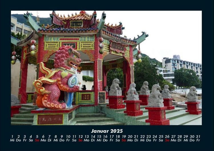 Produktbild: Tempel 2025 Fotokalender DIN A4