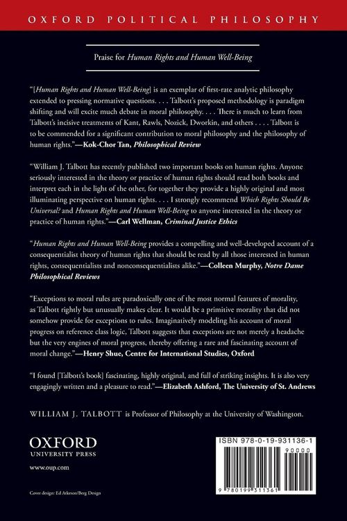 Produktbild: Human Rights and Human Well-Being
