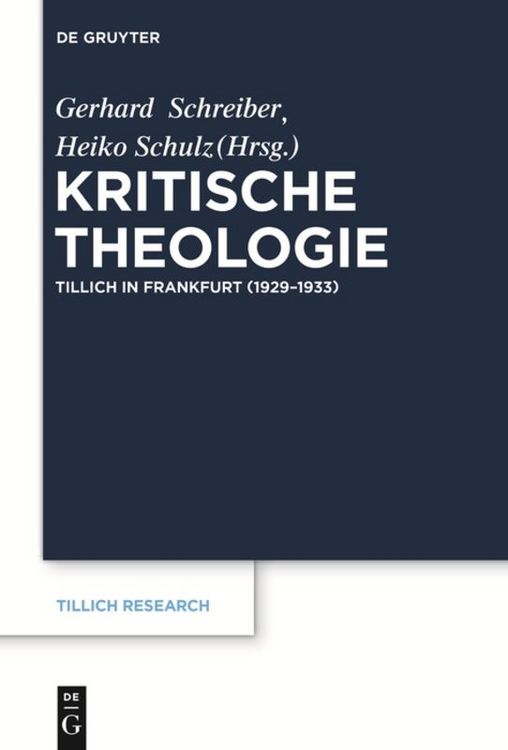 Produktbild: Kritische Theologie