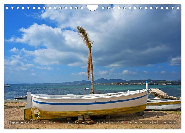 Produktbild: Sardinien Sardigna Sardegna Sardenya 2026 (Wandkalender 2026 DIN A4 quer), CALVENDO Monatskalender