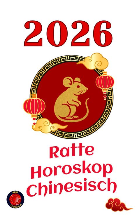 Produktbild: Ratte Horoskop Chinesisch 2026