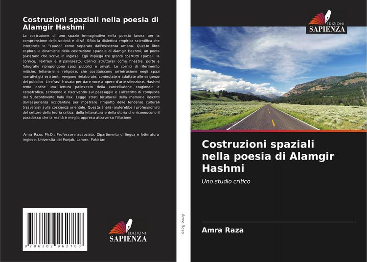 Produktbild: Costruzioni spaziali nella poesia di Alamgir Hashmi
