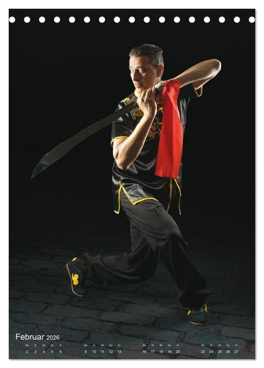 Produktbild: Kung Fu, Martial Art (Tischkalender 2026 DIN A5 hoch), CALVENDO Monatskalender