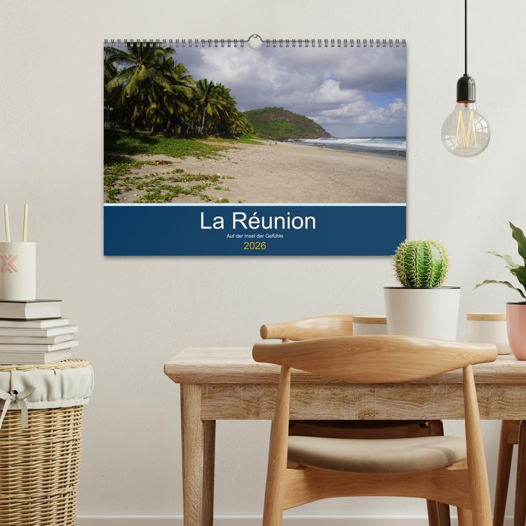 Produktbild: La R&eacute;union - Auf der Insel der Gef&uuml;hle (Wandkalender 2026 DIN A3 quer), CALVENDO Monatskalender