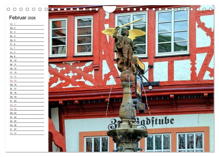 Produktbild: Eine Perle an der Mosel &ndash; Bernkastel-Kues (Wandkalender 2026 DIN A4 quer), CALVENDO Monatskalender