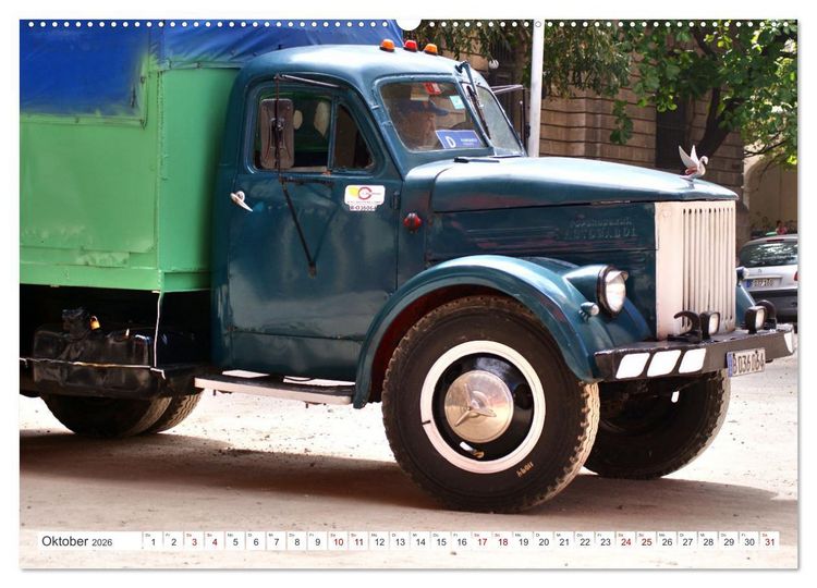 Produktbild: GAZ - LKW-Oldtimer der UdSSR (hochwertiger Premium Wandkalender 2026 DIN A2 quer), Kunstdruck in Hochglanz